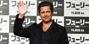 [FOTO] Macho dan Ganteng, Brad Pitt Punya Kuku Warna-Warni