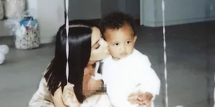 [FOTO] Makin Unyu, Saint West Putra Kim Kardashian Mirip Kakaknya