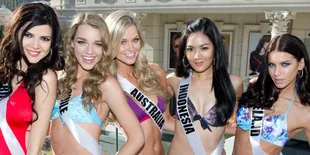 [Foto] Maria Selena Dalam Balutan Bikini di Ajang Miss Universe 2012