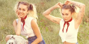 [FOTO] Mendadak Nge-Pink &#38; Feminin, Miley Cyrus Cantik Banget