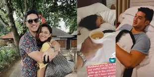 FOTO: Momen Romantis Kala Andrew White Bangunkan Nana Mirdad - Temani Sang Istri Nonton Drama Korea, Sweet Banget!