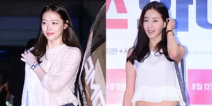 FOTO: Pamer Dress Kembar, Sulli Vs Kim Sarang Mempesona Siapa?