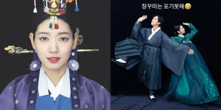 Foto Park Shin Hye Pakai Hanbok Buat Pernikahannya, Ada yang Bikin Baby Bump-nya Tampak