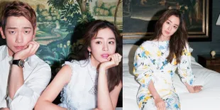 Foto Pemotretan Perdana Kim Tae Hee Setelah Hamil, Cantik Glowing