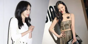 FOTO: Penampilan Cantik Sulli Bareng Yoona SNSD di Event Dior
