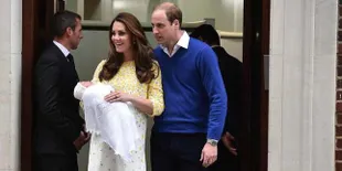 [Foto] Penampilan Perdana Anak Kedua Kate Middleton, Cantik Unyu!
