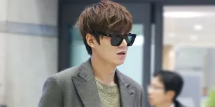 [FOTO] Penampilan Pertama Lee Min Ho Pasca Ungkap Hubungan Cinta