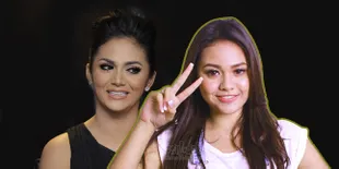 [FOTO] Perang Berakhir, Aurel Peluk Mesra Krisdayanti