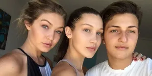 [FOTO] Quality Time Bareng, Hadid Bersaudara Tampil Kompak