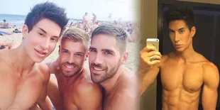 [Foto] Saat Justin Jedlica Makin Intim Dengan Pria Bertato