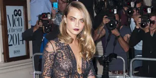 [Foto] Saat Mabuk, Wajah Cara Delevingne Pun Bisa Sekacau Ini