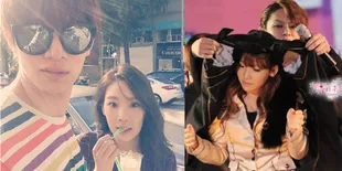 [FOTO] Selesai Konser, Taeyeon & Heechul Hang Out Bareng