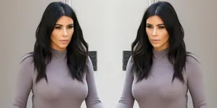 [FOTO] Selfie Bareng 'Kembaran', Bisa Tebak Mana Kim K Yang Asli?