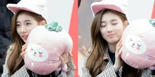 FOTO: Seorang Fans Indonesia Berhasil Memakaikan Hijab Pada Suzy, Bikin Makin Cantik