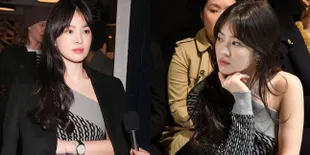 FOTO: Song Hye Kyo Cantik Memukau di Event Burberry London