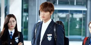 [FOTO] Style Baru, Begini Nih Kalau Rambut Lee Min Ho Blonde