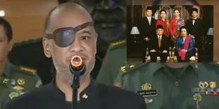 Foto Thareq Kemal, Putra BJ Habibie Tanpa Penutup Mata 'Nick Fury'