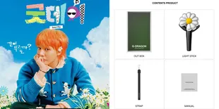 G-Dragon Rilis Official Light Stick, Bentuk Bunga Daisy Lucu Ada Potnya