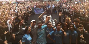 Gala Premiere DILAN di Bandung, Nggak Kalah Meriah Dari di Jakarta