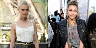 Gandengan Mesra, Cara Delevingne & Paris Jackson Dikabarkan Pacaran