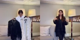 Gaya Busana Audi Marissa Buat Lebaran 2025, Padu Padankan Warna Putih dan Hitam