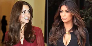 Gaya Kate Middleton vs Kim Kardashian Kala Hamil, Keren Mana?
