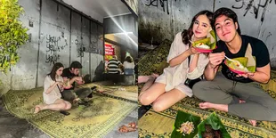 Gaya Outfit Syifa Hadju Makan di Warung Lesehan Bareng El Rumi, Terlihat Simpel tapi Sandal Seharga 11 Juta