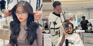 Gaya Rambut Baru Fuji, Panjang Berkilau Dengan Poni Tipis Yang Cantik