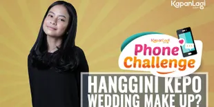 Gegara Phone Challenge, Hanggini Ketahuan Stalking Make Up Ala Princess