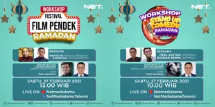 Gelar Event Virtual, NET Tayangkan Workshop Film Pendek dan Stand Up Comedy Ramadhan