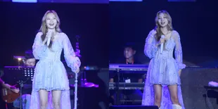 Gelar Konser di Indonesia Pertama Kali, Ahn Jin Young BOL4 Excited Hingga Turun Panggung Bernyanyi Bersama Fans