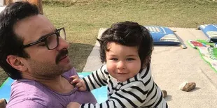 Gemas! Pulang Nge-Gym, Taimur Anak Kareena Kapoor Bermandikan Keringat