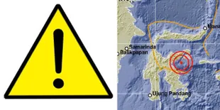 Gempa 6,9 SR Guncang SulTeng, BMKG Cabut Peringatan Dini Tsunami