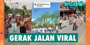Gerak Jalan Di Kolaka Yang Viral, Kreatif Sampai Menarik Perhatian Fuji