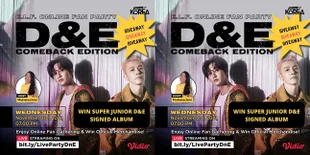 GIVEAWAY Album Bertanda Tangan Buat Kamu yang Gabung di E.L.F. ONLINE FAN PARTY D&#38;E Comeback Edition!