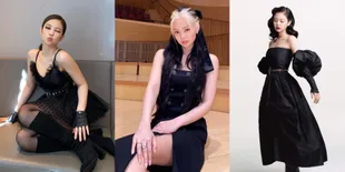 Glamour Bak Putri Raja, Ini 5 Potret Classy Jennie BLACKPINK Dengan Dress Hitam
