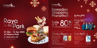 Glorious Spirit 'Raya': Keberkahan Ramadhan Bertema Golden Hour Blessing di Central Park &#38; Neo Soho