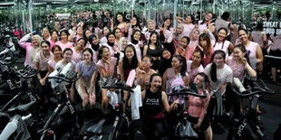 Gowes Indoor Bareng Fimelahood Ini Bukan Cuma Bakar Kalori, Tapi Juga Cari Teman Baru!
