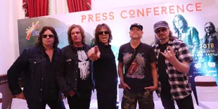 Hadir di Volcano Rock Festival 2018, Personil Europe Senang Kembali ke Indonesia