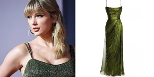 Hadiri Acara Amal Patrick Mahomes, Taylor Swift Pakai Gaun Rp38 Juta