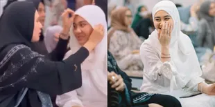 Hadiri Kajian, Aaliyah Massaid Dibimbing Kartika Putri Kenakan Hijab Agar Aurat Tertutup Sempurna - Banjir Doa dan Respons Positif