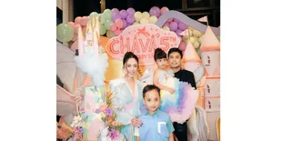 Hadiri Ulang Tahun Putri Rachel Vennya, Penampilan Okin jadi Sorotan