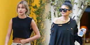 Hailey Baldwin - Kylie Jenner Pamer Kaki Mulus, Cantik Mana?