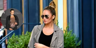 Hamil Besar, Chrissy Teigen Dapat Banyak Tips Dari Kim Kardashian
