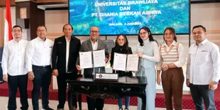 Happy Asmara Gandeng Universitas Brawijaya Kembangkan Bisnis Kosmetik