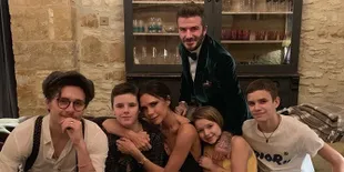 Harper Beckham Ulang Tahun, David Beckham Tulis Ucapan Manis