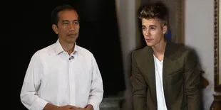 Heboh, Justin Bieber Ajak Jokowi Selfie Bareng!