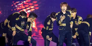 Hebohnya Kejutan 'Panas Dingin' Suju di Indonesia, Bikin Histeris