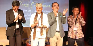 Helmy Yahya & Tantowi Yahya Ikut Ambil Bagian di Acara Lelang Untuk Para Seniman