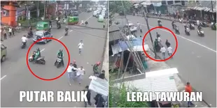 Heroik, Driver Grab Ini Gagah Berani Hentikan Tawuran Pelajar